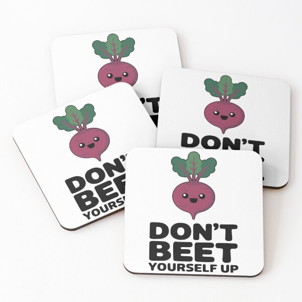 Item preview, Don't Beet Yourself! Cute Vegetable Pun designed and sold by PMCreative.
