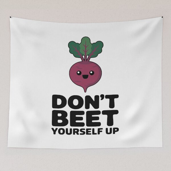 Item preview, Don't Beet Yourself! Cute Vegetable Pun designed and sold by PMCreative.