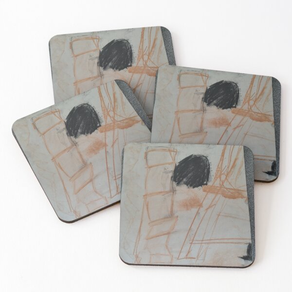 Item preview, Orange and Black Pastel Doodles designed and sold by DavesterLSSV6.