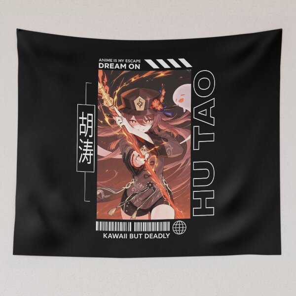 Item preview, Hu Tao - Genshin Impact designed and sold by AllanBealy.