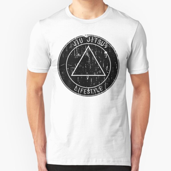 Jiu Jitsu Lifestyle Triangle Slim Fit T-Shirt
