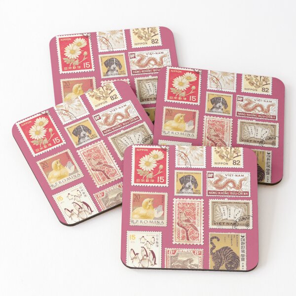 Item preview, Vintage Postage Stamps Collection designed and sold by BOYNICE.
