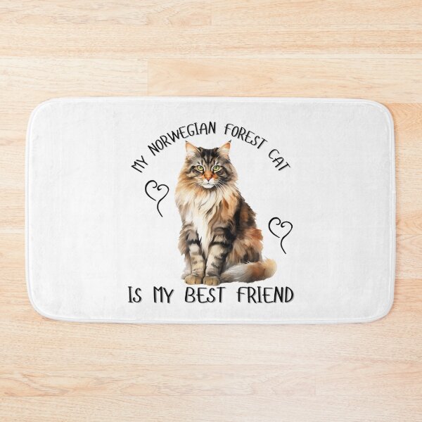 Item preview, My Norwegian Forest Cat Is My Best Friend designed and sold by Viikis.