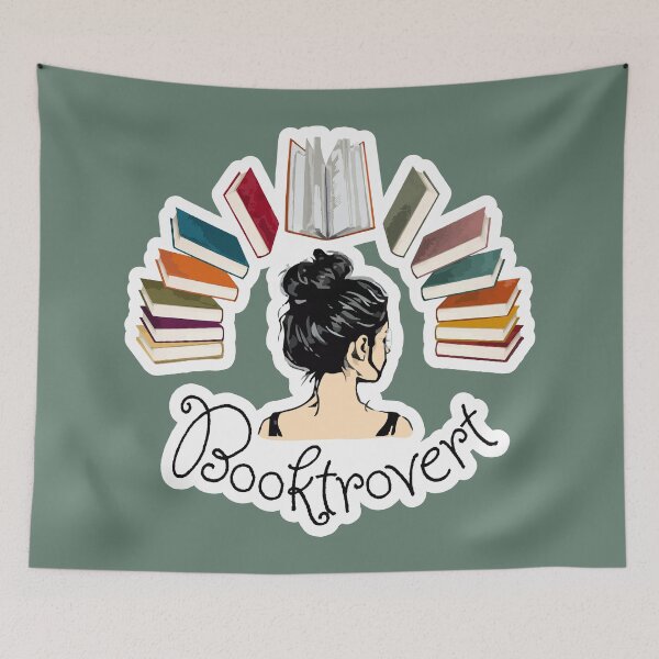 Item preview, Booktrovert by H LaBs Creations © designed and sold by H LaBs Creations.