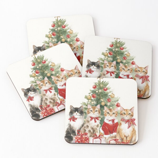 Item preview, Festive Feline Christmas Gathering designed and sold by Venon28.