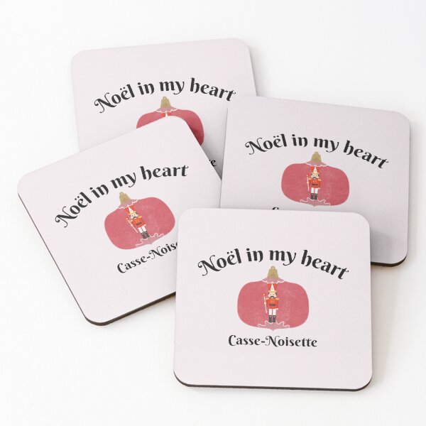 Aperçu de l'œuvre Noël dans mon coeur – Conception d'ornement Casse-Noisette créée et vendue par Novel Works Studio.