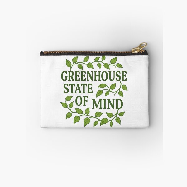 Item preview, Greenhouse State of Mind – Leafy Vines Plant Lover Sticker designed and sold by Feral Confetti.