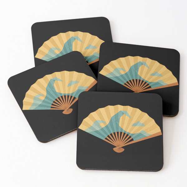 Item preview, Origami Sensu Fan with Subtle Wave Motif designed and sold by S-Dstyle.