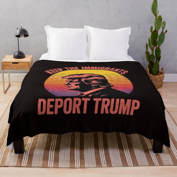 Item preview, Keep The Immigrants Deport Trump Anti-Trump designed and sold by sheenmi.