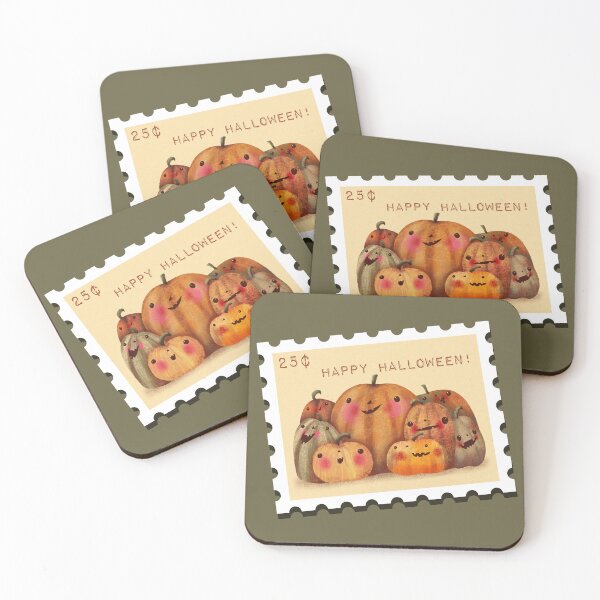 Item preview, Happy Halloween Stamp designed and sold by poket.piktures.