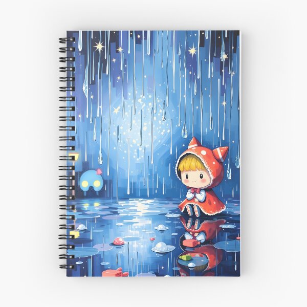 Item preview, Starlit Rain – Cartoon Art designed and sold by DanielBDesigns.