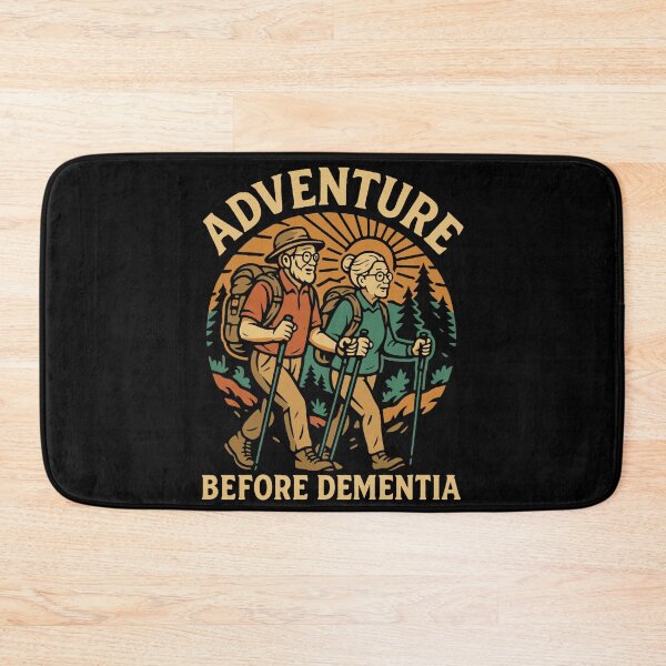 Item preview, Adventure Before Dementia Funny Camping Design designed and sold by LuminOrb.