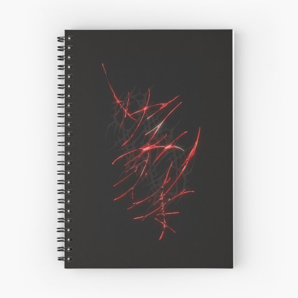 Item preview, Black and Red Glowing Cybersigilism designed and sold by Spooks Looks.