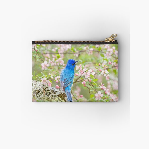 Item preview, Indigo Bunting in Spring Time designed and sold by Bonnie T.  Barry.