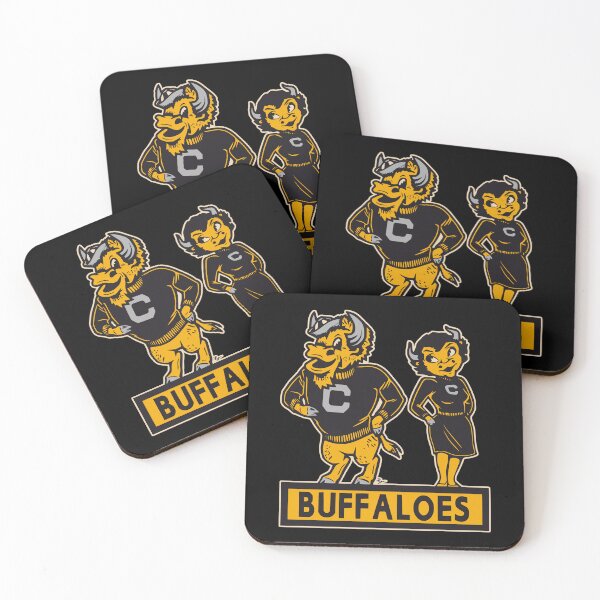 Item preview, Vintage Buffaloes Mascot Couple designed and sold by VintageVarsity5.