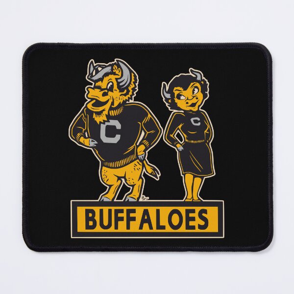 Item preview, Vintage Buffaloes Mascot Couple designed and sold by VintageVarsity5.