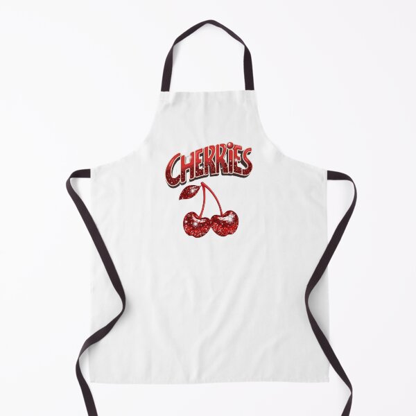 Item preview, Printed Glitter Red Cherries designed and sold by Claustronautas.