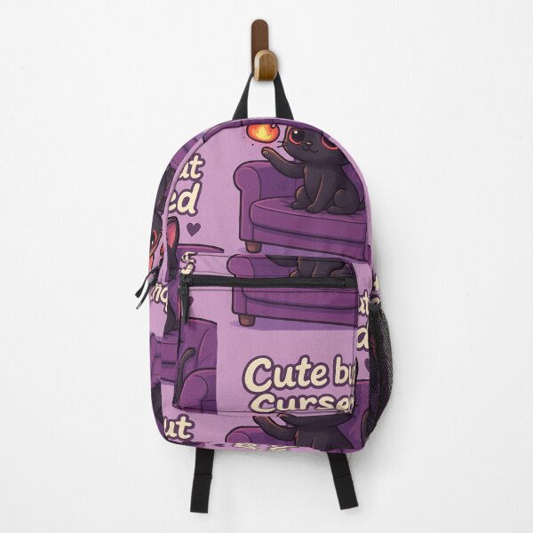 Item preview, Cute but Cursed – Dark Cat Vibes for Soft Goth Queens designed and sold by ReyDeLaCalle.