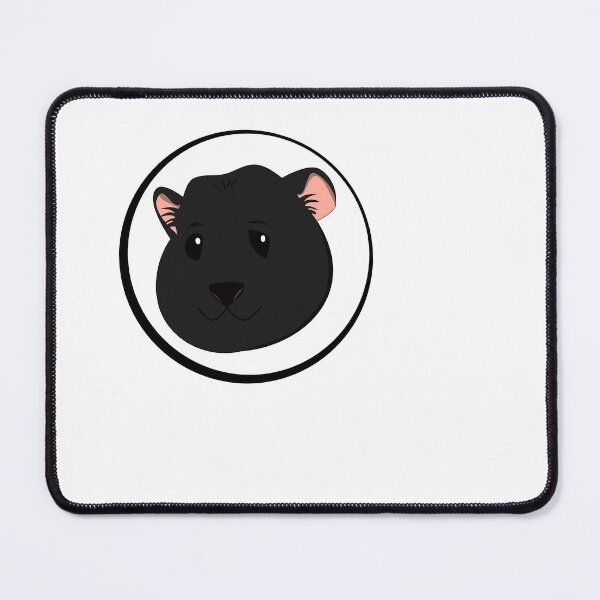 Item preview, Black little cute Guinea Pig designed and sold by Aurealis Creatief.