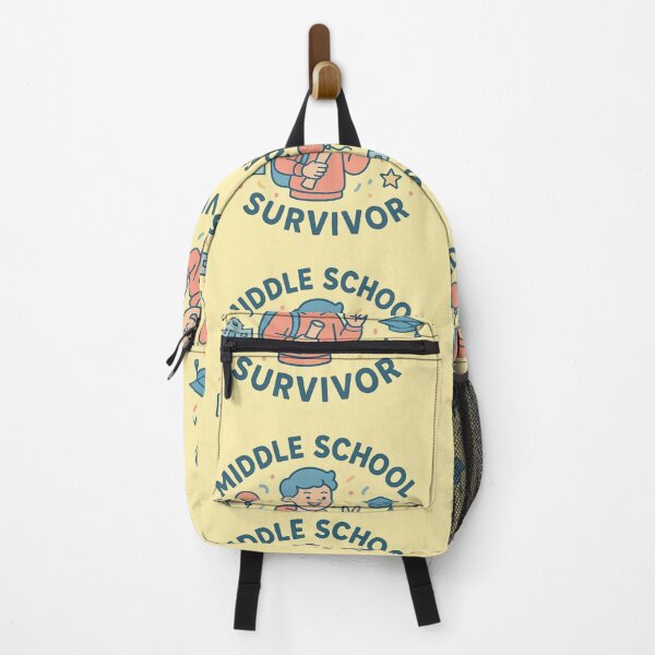 Item preview, Middle School Survivor | Graduation Sticker | Grade Transition Gift designed and sold by Feline Rockstars.