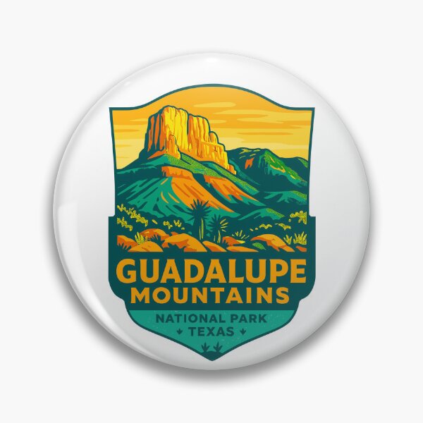 Item preview, Guadalupe Mountains National Park Retro Sticker designed and sold by Ismeal Von.