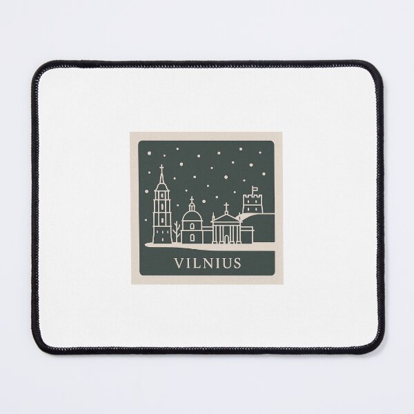 Item preview, Vilnius Lithuania Old Town Winter designed and sold by M4nulas.