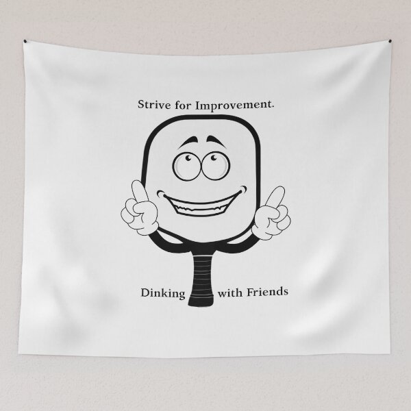 Item preview, Strive for Improvement Support Paddle  designed and sold by Picklenut1969.
