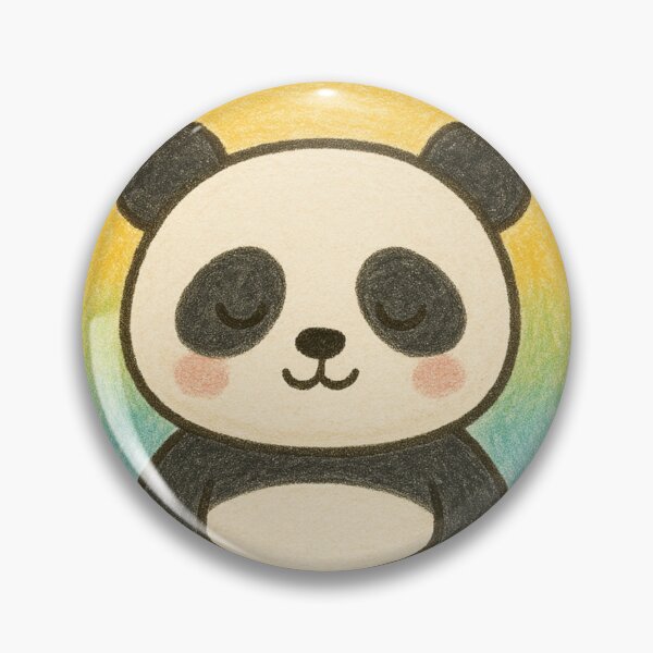Item preview, Meditating Panda Illustration designed and sold by TownWish.