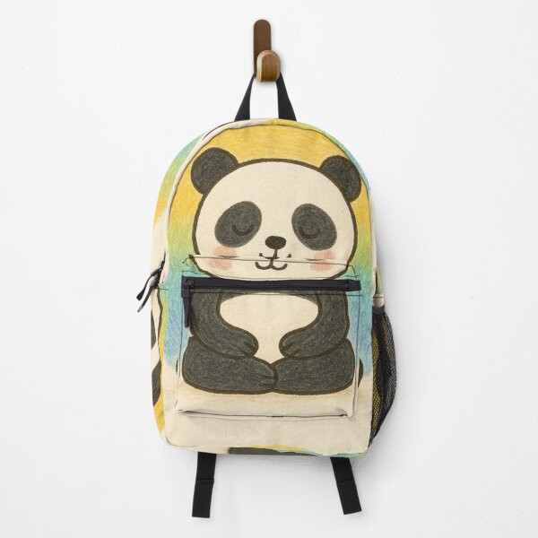 Item preview, Meditating Panda Illustration designed and sold by TownWish.