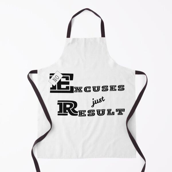 Item preview, NO EXCUSES JUST RESULT MOTIVATIONAL DESIGN designed and sold by CholarCrafts.