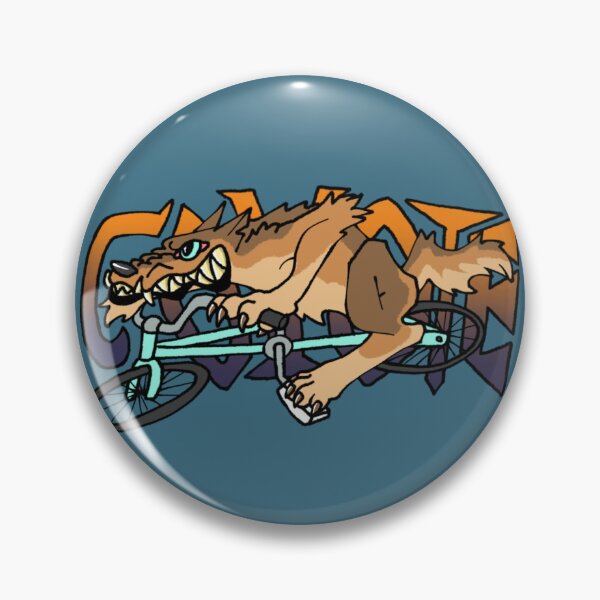 Item preview, Coyote graffiti cycle  designed and sold by ShortBeanLogan.