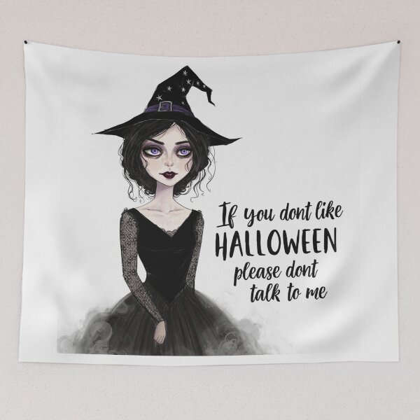 Item preview, If you dont like Halloween please dont talk to me designed and sold by Vintage Designs +.
