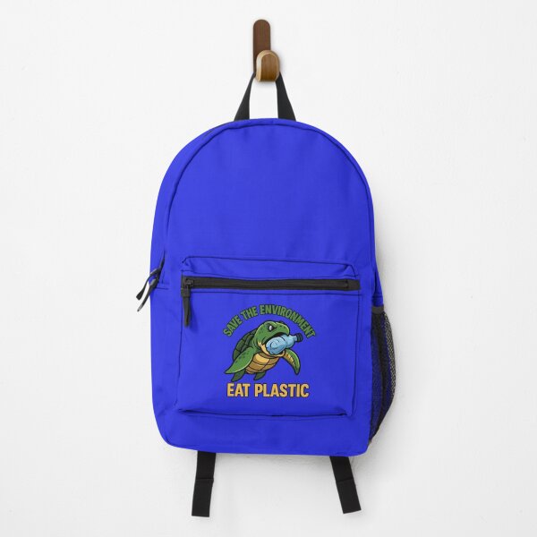 Item preview, Save The Environment Eat Plastic – Fierce Turtle Eco Design designed and sold by Lunaria Arts.