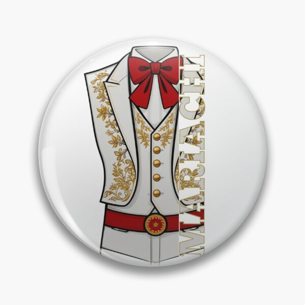 Item preview, White Mariachi Suit Costume | Traditional Mexican Charro Outfit designed and sold by AnimeVerse2.0.