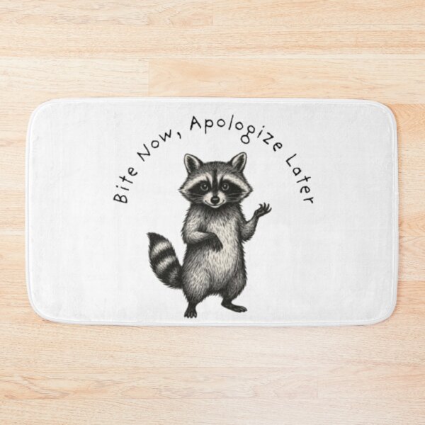 Item preview, Bite Now Apologize Later Shirt, Funny Raccoon Shirt, Trash Panda Meme Shirt, Sarcastic Saying Shirt, Cute Racoon Graphic Tee, Funny Women T Shirt, Trendy Soft Shirt, Comfy Unisex T Shirt, Meme Shirt designed and sold by Azyorz.