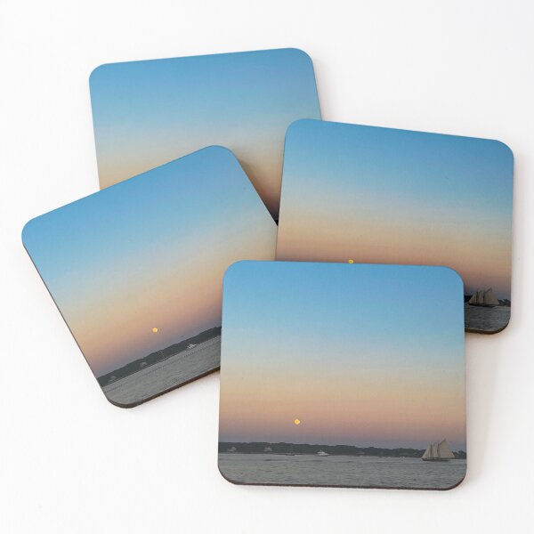 Item preview, Sunset Boating in New Engla designed and sold by Sara-tonin.