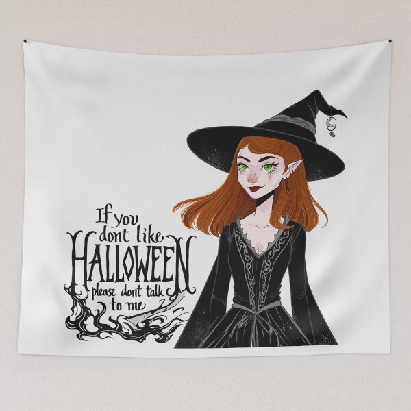 Item preview, If you dont like Halloween please dont talk to me designed and sold by Vintage Designs +.