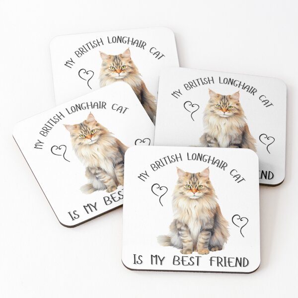 Item preview, My British Longhair Cat Is My Best Friend designed and sold by Viikis.