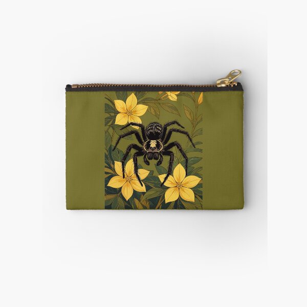 Item preview, Giant Wolf Spider And Yellow Jasmine Flowers designed and sold by taiche.