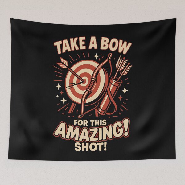 Item preview, Take A Bow For This Amazing Shot Archer designed and sold by LuminOrb.