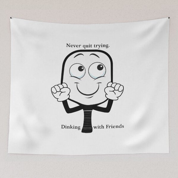 Item preview, Never quit trying Support Paddle  designed and sold by Picklenut1969.