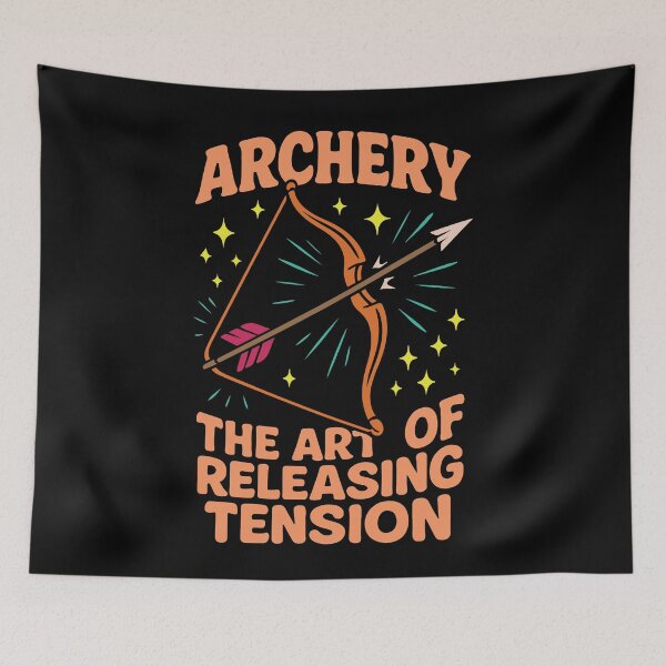 Item preview, Archery Bow Archer The Art Of Releasing Tension designed and sold by LuminOrb.