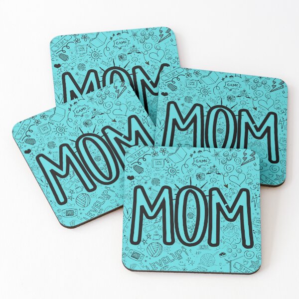 Item preview, Gamer Mom with Hooks & High Scores designed and sold by Grind-Stitch.
