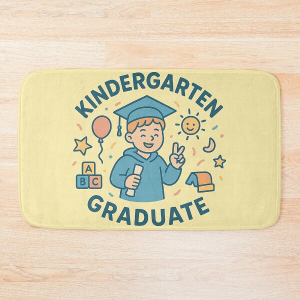 Item preview, Kindergarten Graduate | Kids Graduation Sticker | Early Learning Achievement designed and sold by Feline Rockstars.