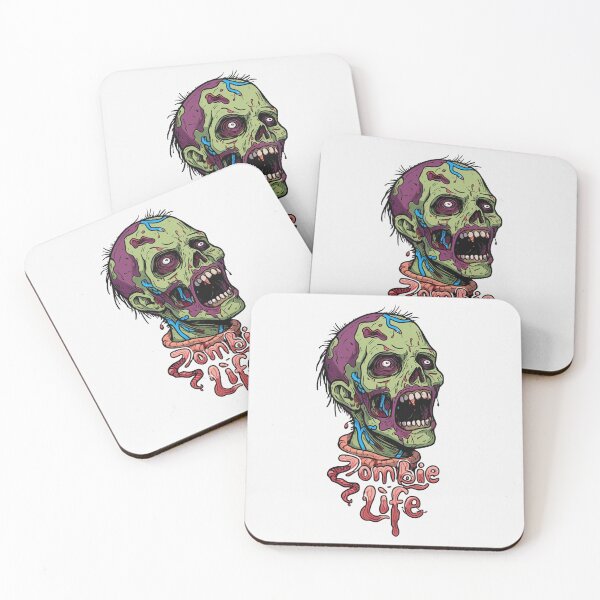 Item preview, Zombie life -  Zombie Horror head design designed and sold by Vintage Designs +.