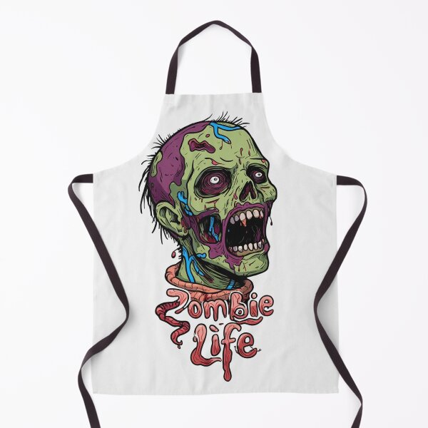 Item preview, Zombie life - Zombie Horror head design designed and sold by Vintage Designs +.