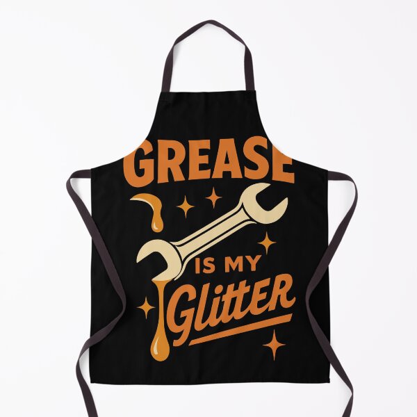 Item preview, Grease Is My Glitter Garage Mechanic Funny designed and sold by LuminOrb.