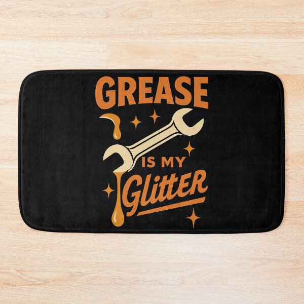 Item preview, Grease Is My Glitter Garage Mechanic Funny designed and sold by LuminOrb.