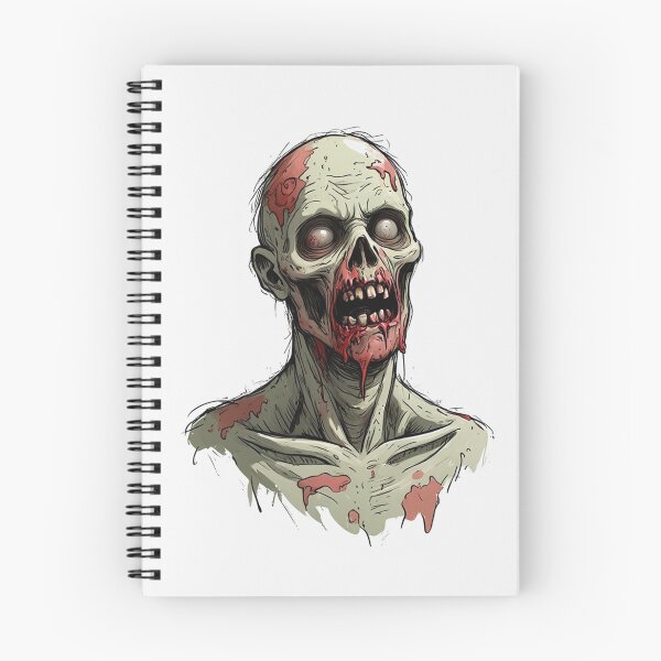 Item preview, Creepy Zombie Horror head design designed and sold by Vintage Designs +.