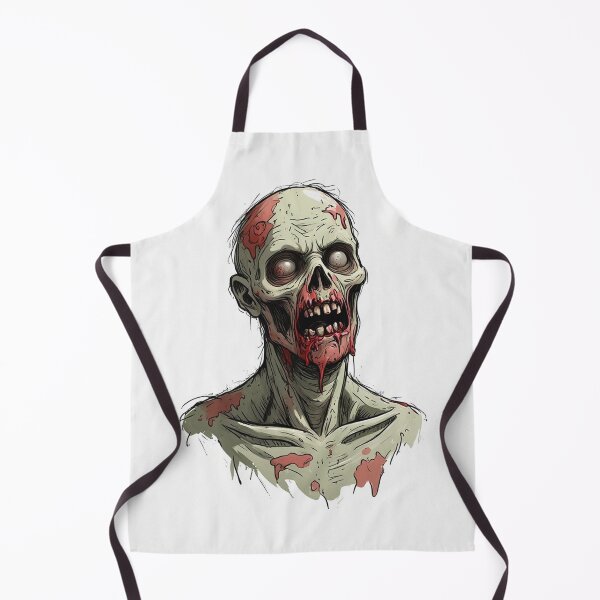 Item preview, Creepy Zombie Horror head design designed and sold by Vintage Designs +.